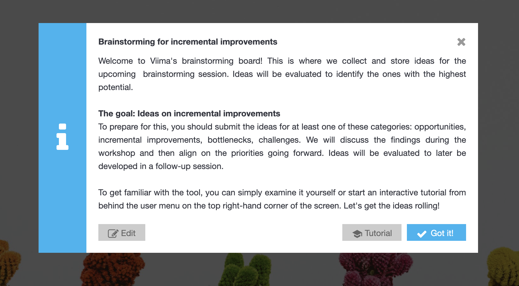 summary writing brainstorming intro message for brainstorming board