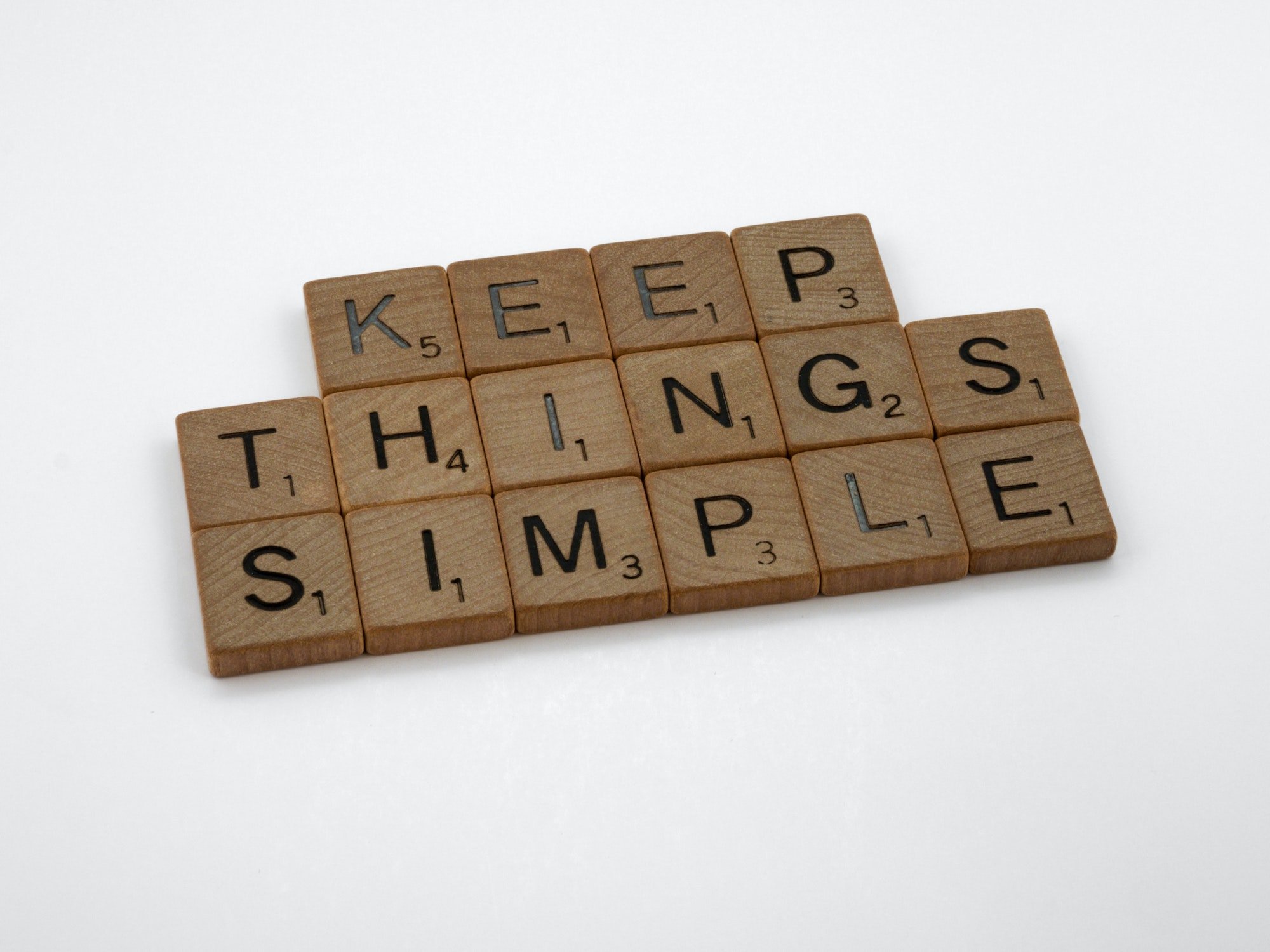 keep things simple CI