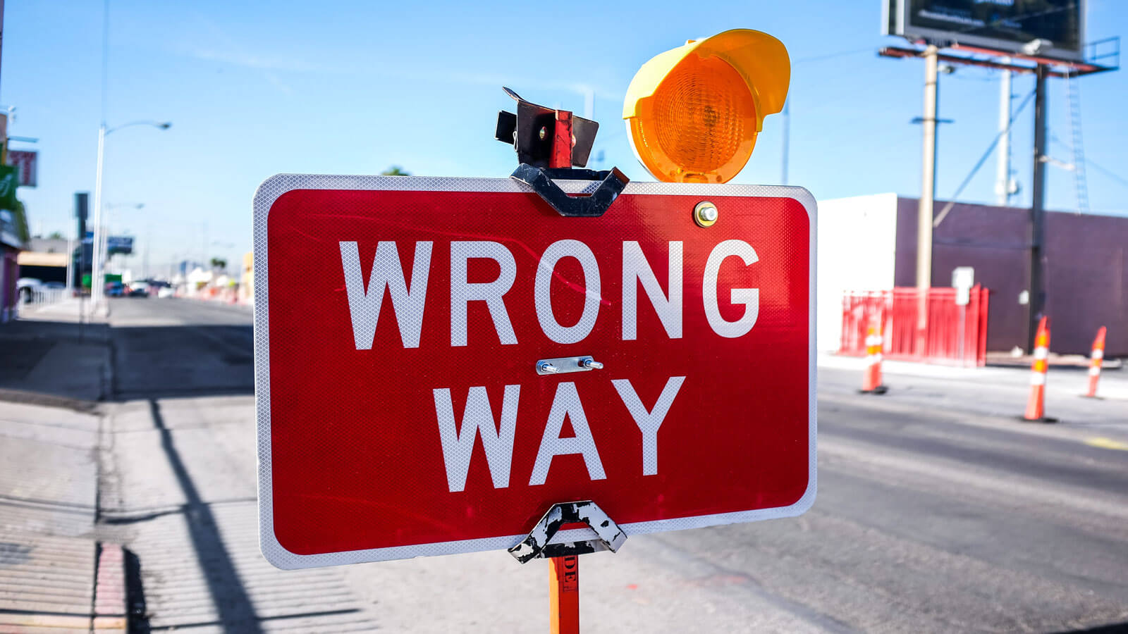 Going the wrong way is common for innovators