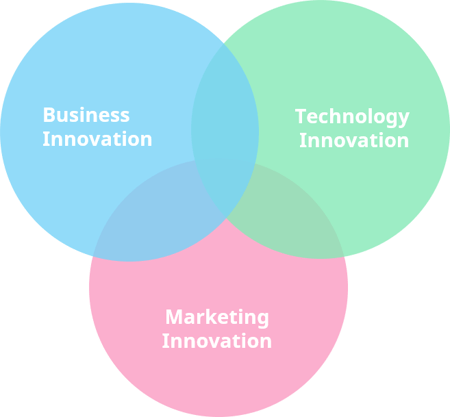 Business, technology, marketing innovation