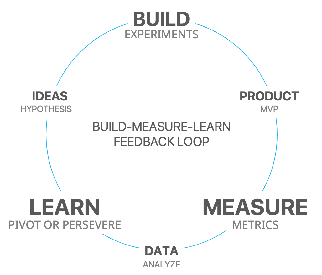 muild-measure-learn loop