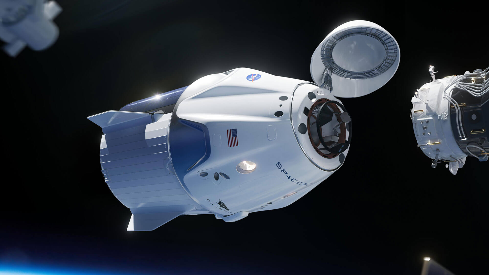 SpaceX Crew Dragon Capsule