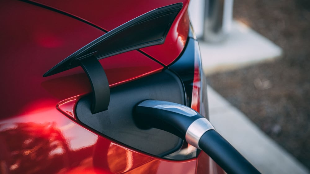 An electric vehicle benefits from good charging infrastructure
