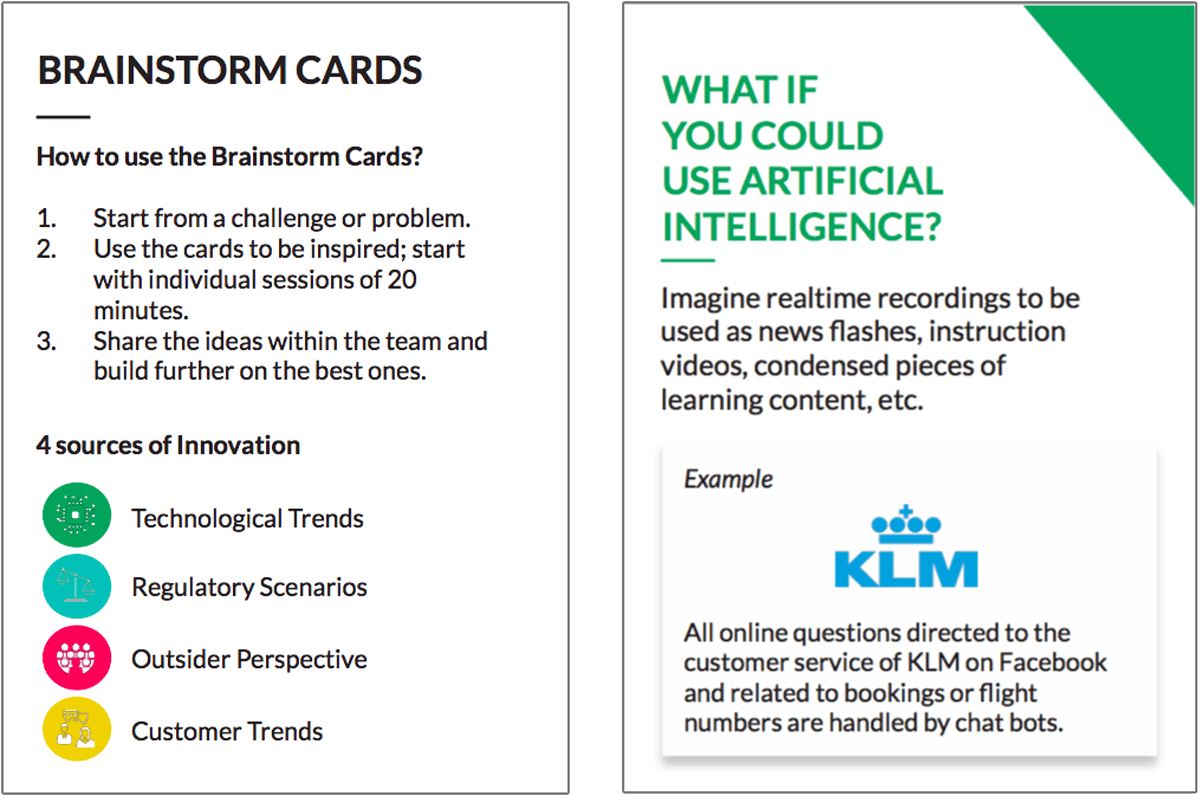 Brainstorm Cards by the Board of Innovation