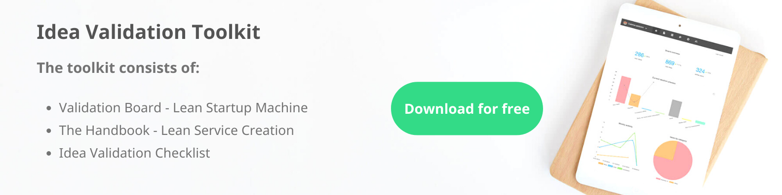 Idea Validation toolkit slim